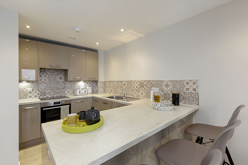 Integrated kitchen appliances and high quality design are a consistent feature of our 2-bedroom apartments
